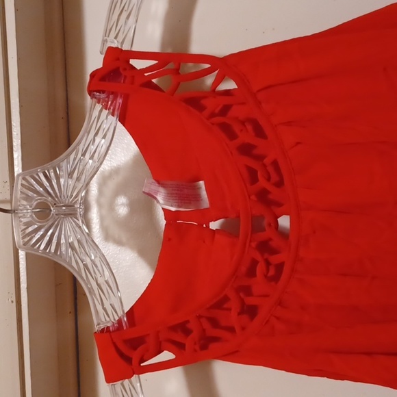 No Boundaries Red Dress Sz XL (15-17) - Picture 2 of 15